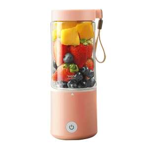 Prenosný mixér Kerisson Easy Mix Mini, ružový, s ovocím - Kerisson