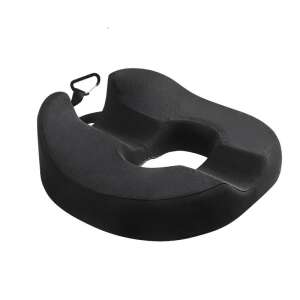 Perna ortopedică Arvada ErgoSupport, design în formă de U, neagră, oferă confort și susținere - Decorațiuni