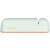Fiskars Roll-Sharp knife sharpener, white with orange accents, side view