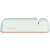 Fiskars Roll-Sharp knife sharpener, white with orange accents, side view
