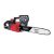 Scheppach CSE 2700 electric chainsaw on white background