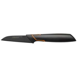 Fiskars Edge 8 cm-es hámozókés, fekete narancssárga nyéllel - Hámozó