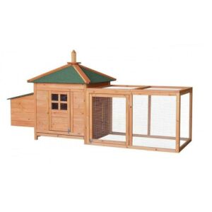 Kurnik Hecht OREO BAROMFIKETREC 195*73*98 z wybiegiem, drewniany kurnik - Hecht