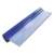Silicone window squeegee, blue, for cleaning windows and mirrors