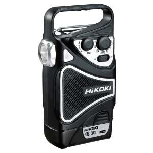 Hitachi 10.8V Li-ion Akku-betriebener AM/FM-Radio mit Taschenlampe - Radios