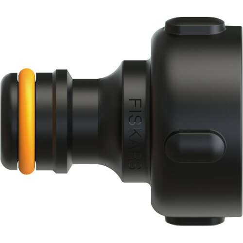 Свързващ елемент за кран Fiskars G3/4 (26,5 mm), черен, насипен