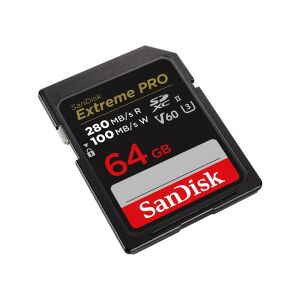Karta SD SanDisk 64GB do nagrywania wideo 6K i 4K UHD - SanDisk