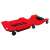 YATO Fekpad gurulós 100 cm, red, 6 wheels, ergonomic, plastic, workshop creeper, mechanic creeper, car repair creeper