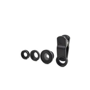 Kikkerland US110-A-EU kit de atașare a obiectivului telefonului cu clip, lentile cu unghi larg, macro și ochi de pește - Lentile / obiective pentru telefoane moblle