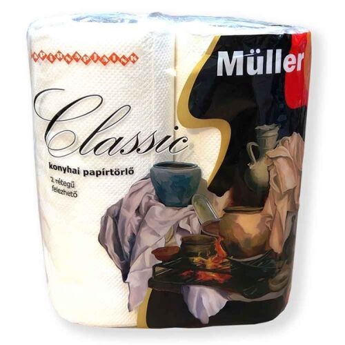 Müller Classic bcell 50 lap/tekerecs 2 tekercs/csomag háztartási papírtörlő (HPTCL) 125754799