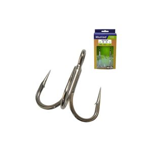 MUSTAD UN INLINE TREBLE - 5X STRONG TITAN STEEL 2 4DB/CS 147236559 - Horog, forgó, kapocs