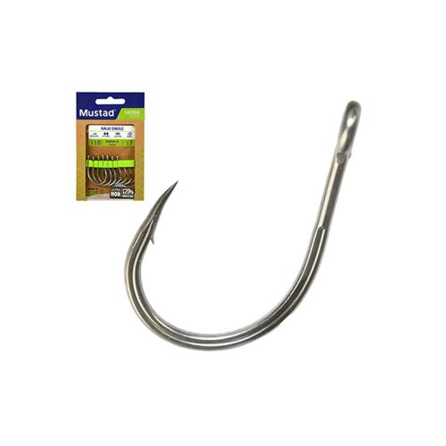 MUSTAD KAIJU SINGLE RING TITAN STEEL 7/0 3DB/CS 146271703 - Mustad