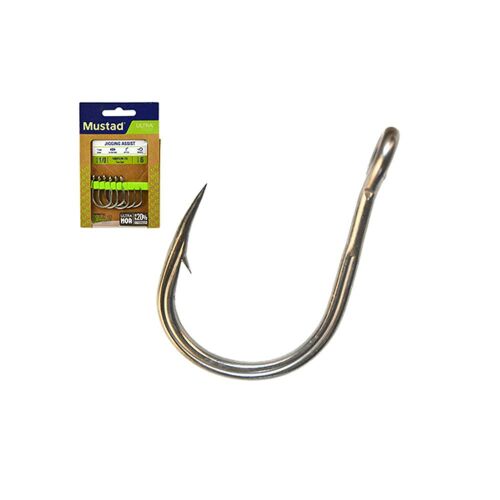 MUSTAD UN JIGGING HOOK TITAN STEEL 4/0 5DB/CS 146271684 - Mustad