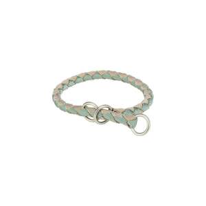 Trixie Cavo Stop-the-pull Collar - fonott nyakörv (zsálya/homokszín) kutyák részére (S) 30-36/Ø12mm 110139916 - Trixie