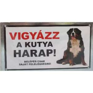 Kutyatábla - fém (bernipásztor) 9x13cm 110140607 - Jelölés & Figyelmeztetés
