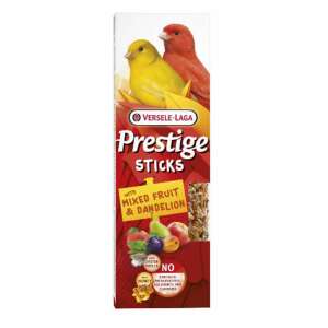 Versele Laga Prestige Sticks Dupla Rúd (gyümölcs,pitypang) - kiegészítő eleség kanárik részére (2db/60g) 110141023 - Madártartás