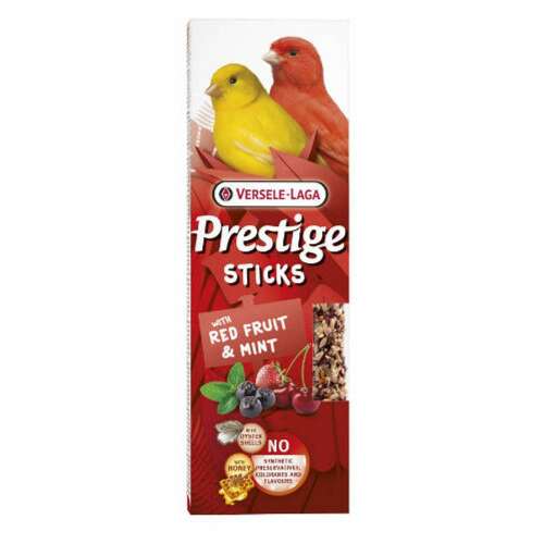Versele-Laga Sticks dupla rúd - kiegészítő eleség (piros gyümölcs,menta) kanárik részére (2db/60g) 110141029