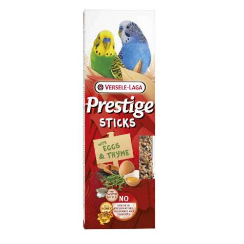 Versele-Laga Sticks dupla rúd - kiegészítő eleség (tojással,kakukkfűvel) hullámos papagájok részére (2db/60g) 110141032