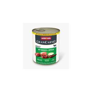 Animonda GranCarno deer + apple Adult (sertés+szarvas+alma) konzerv - Felnőtt kutyák részére (800g) 110141098 - Animonda
