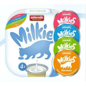 Animonda Milkies Selection (tejszín,maláta) macskatej -  Macskák részére (4X15g) 110141117 - Animonda