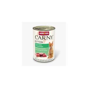 Animonda Carny Kitten beef,chicken, Rabbit - konzerv (marha,csirke,nyúl) kölyök macskák részére (400g) 110141137 - Animonda