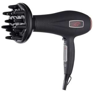 Fén GM-7194, 2200W, LED displej, 6 rýchlostných stupňov, 8 teplotných nastavení, difúzor a ochrana proti prehriatiu - Fén na vlasy