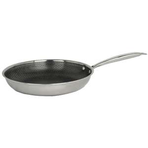 Zilan ZLN9655 20cm 3-lagige Edelstahl-Pfanne, antihaftbeschichtet - Pfannen, Abendessen, Küchenmesser, Besteck-Sets und Töpfe