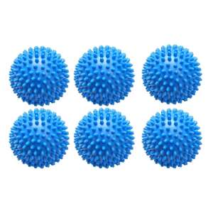 NEXTLY 6 darabos kék szárítógolyó készlet mosáshoz, közelkép - Otthoni betegápolás