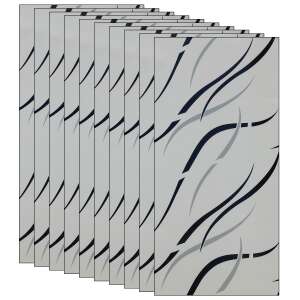 NEXTLY Set 10 bucăți tapet autoadeziv efect marmură - Construcții și renovări