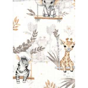 Mintás textil pelenka 1db-os - Szafari 110154815 - Textil pelenka