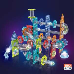 Mágneses világító kit golyóspálya 120 részes 110155642 - Golyópálya