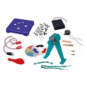 Componente kit științific Buki Electricity Lab: placă de circuit, fire și accesorii - Jocuri stiintifice si exploratori