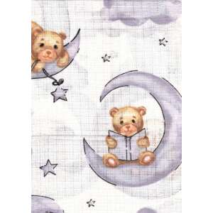 Mintás textil pelenka 1db-os - Maci a Holdon 110248302 - Textil pelenka