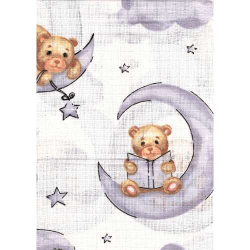 Mintás textil pelenka 1db-os - Maci a Holdon 110248302