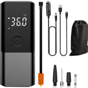 Vittalist multifunkcionális elektromos légszivattyú tartozékokkal: USB kábel, autós adapter, fúvókák - Pumpa