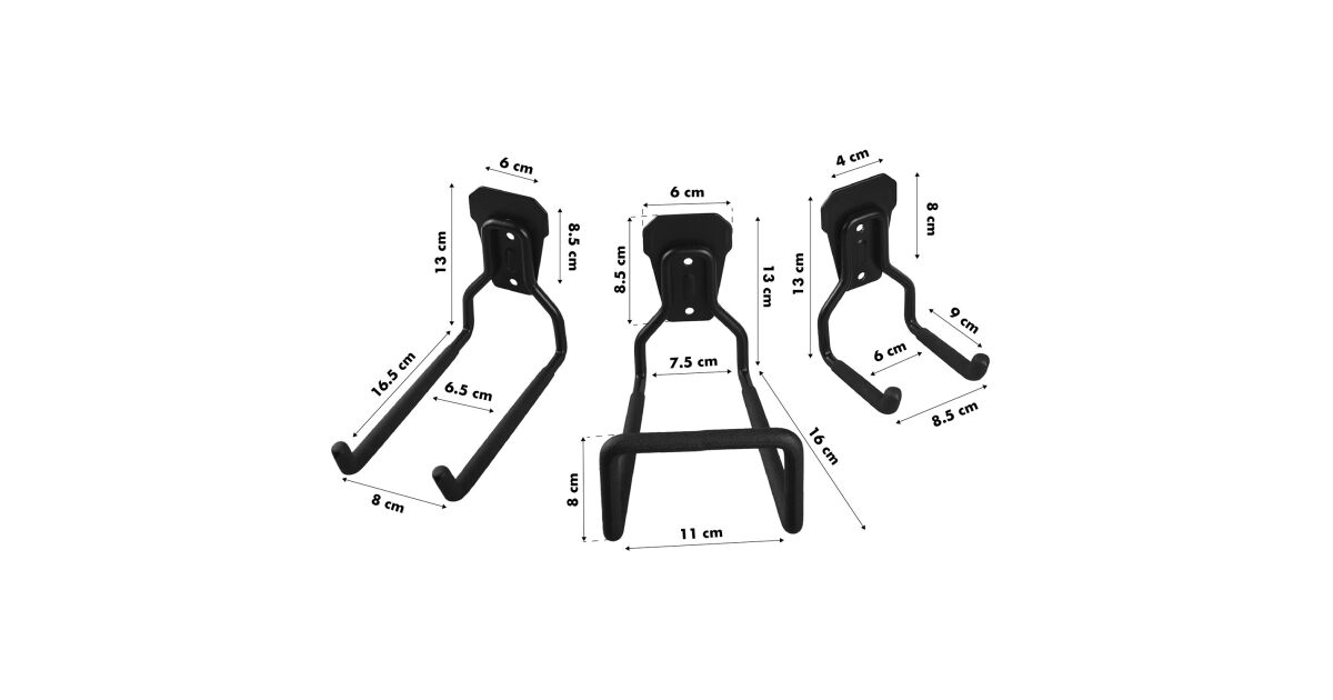 Magnetische Garagen-Haken - Starke Halterung Für Werkzeuge & Fahrräder