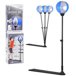 Boxerská sada pre deti s nastaviteľnou výškou - Značka Sports World - Boxovacie vrecia a rukavice