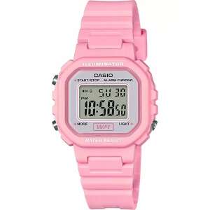 Casio LA-20WH-4A1 gyerek digitális kvarc karóra, rózsaszín, WR30
