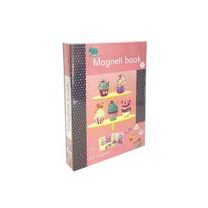 Carte magnetică - prăjituri, carte magnetică cu magneți cupcake - Nonbrand Jocuri si jucarii creative