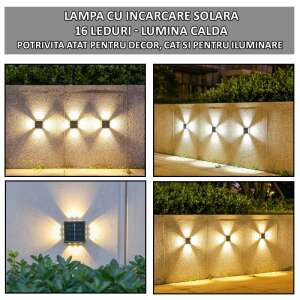 Соларни стенни лампи NEXTLY, монтирани на градинска стена - Слънчев фенер