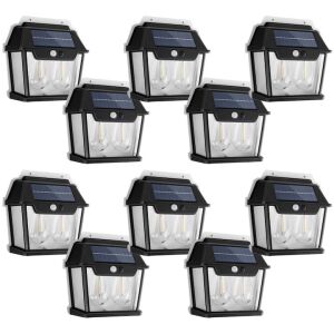 Комплект от 10 соларни външни лампи NEXTLY - Слънчев фенер