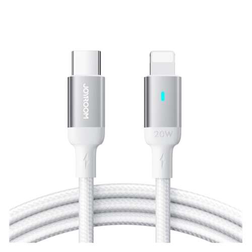 IPAD mini JOYROOM A10 adatkábel Type-C - lightning, LED jelzés, FEHÉR 110308664