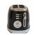 Kenyérpirító Laretti LR-EC2355, 850 W, Kiolvasztás, Újramelegítés, 6 fokozat, Morzsatálca, Fekete/rozsdamentes acél 110309744