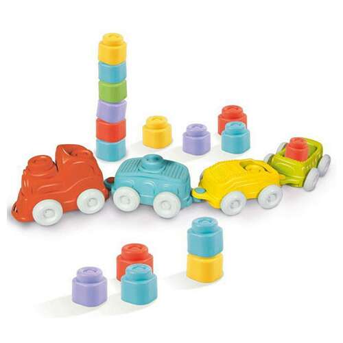 Clementoni Clemmy senzorički vlakić s šarenim kockama