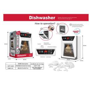 Mosogatógép kijelzővel és tartozékokkal