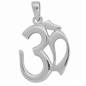 Pandantiv cu semnul Aum, Ohm (mare), bijuterii din argint de protecție 110363366 - Bijuterii pentru femei