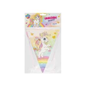 Girlanda Moxy Unicorn Party, 3 m, 7 flag, zapakowane - Dekoracja na imprezę