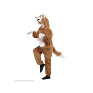 Fuchs Overall Plüsch Unisex Erwachsenenkostüm bis 175 cm Körpergröße 110364212 - Mode & Kleidung