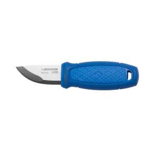 Morakniv Eldris kék túlélőkés, rögzített penge, rozsdamentes acél, Sandvik 12C27 acél, kék polimer markolat - Morakniv