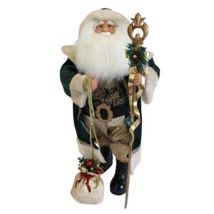 Smaragdzöld karácsonyi Mikulás dekoráció 83cm 110372498 - Nonbrand Karácsonyi dekoráció